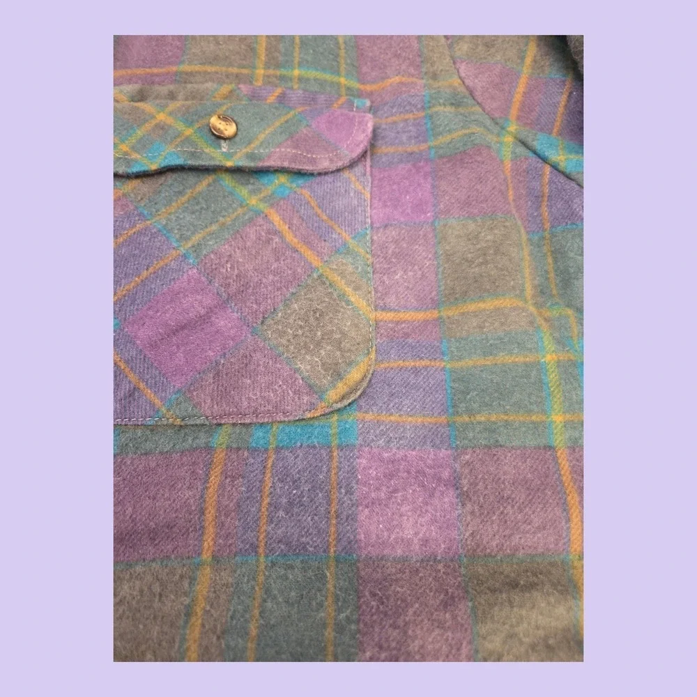Vintage Saugatuck‎ Flannel Full Quilted Lining Mens Medium